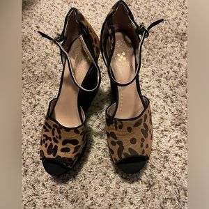 Vince Camuto wedge platforms